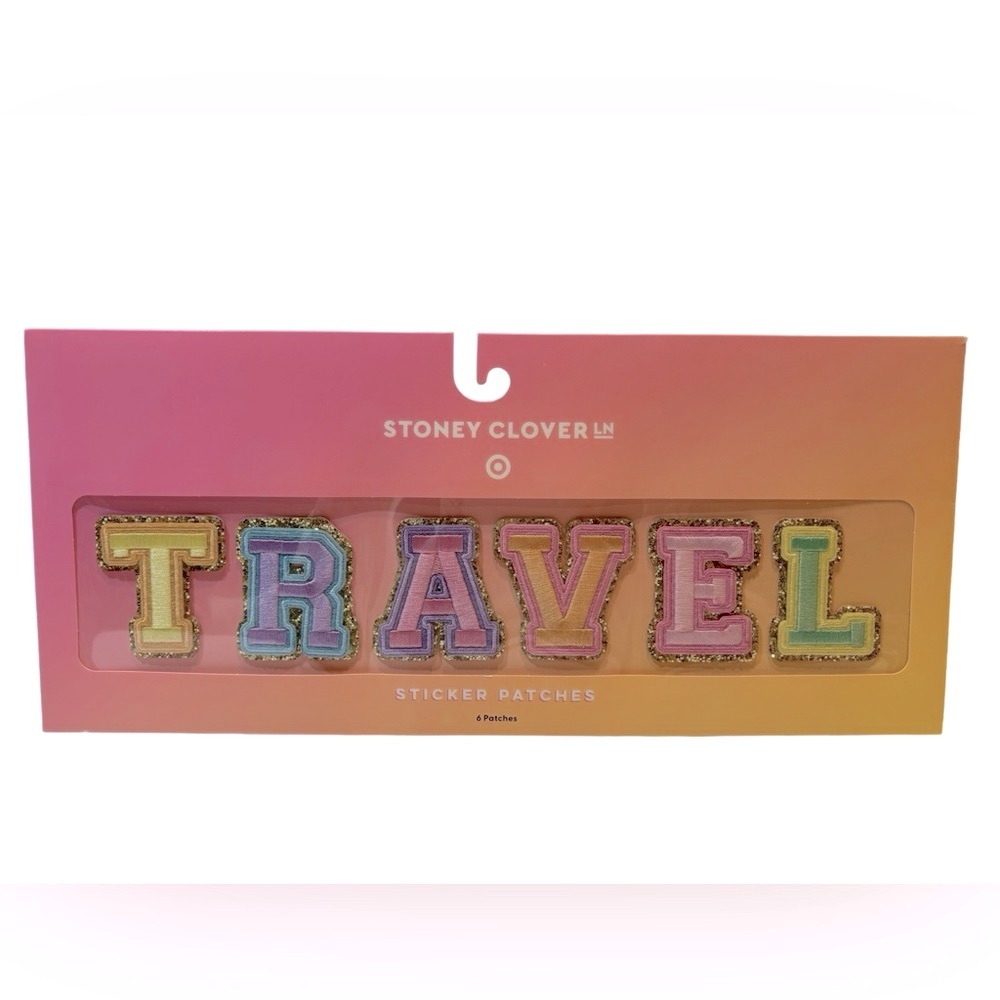 Stoney Clover Lane TRAVEL Sticker Patches‎